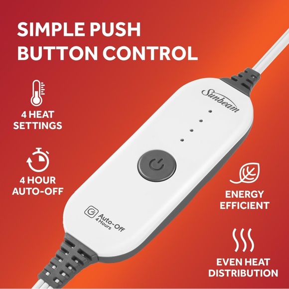 Sunbeam Bedding Nwt Sunbeam Electric Throw Poshmark